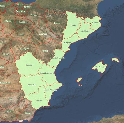 Toponimia de l’arc mediterrani