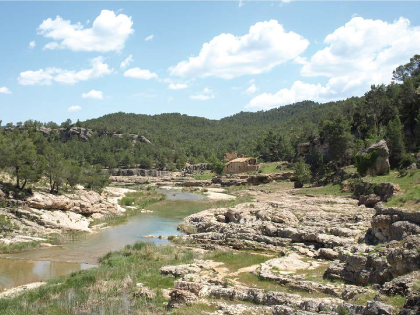 Río Bergantes (fuente: https://www.researchgate.net/publication/363661488_El_Paisaje).