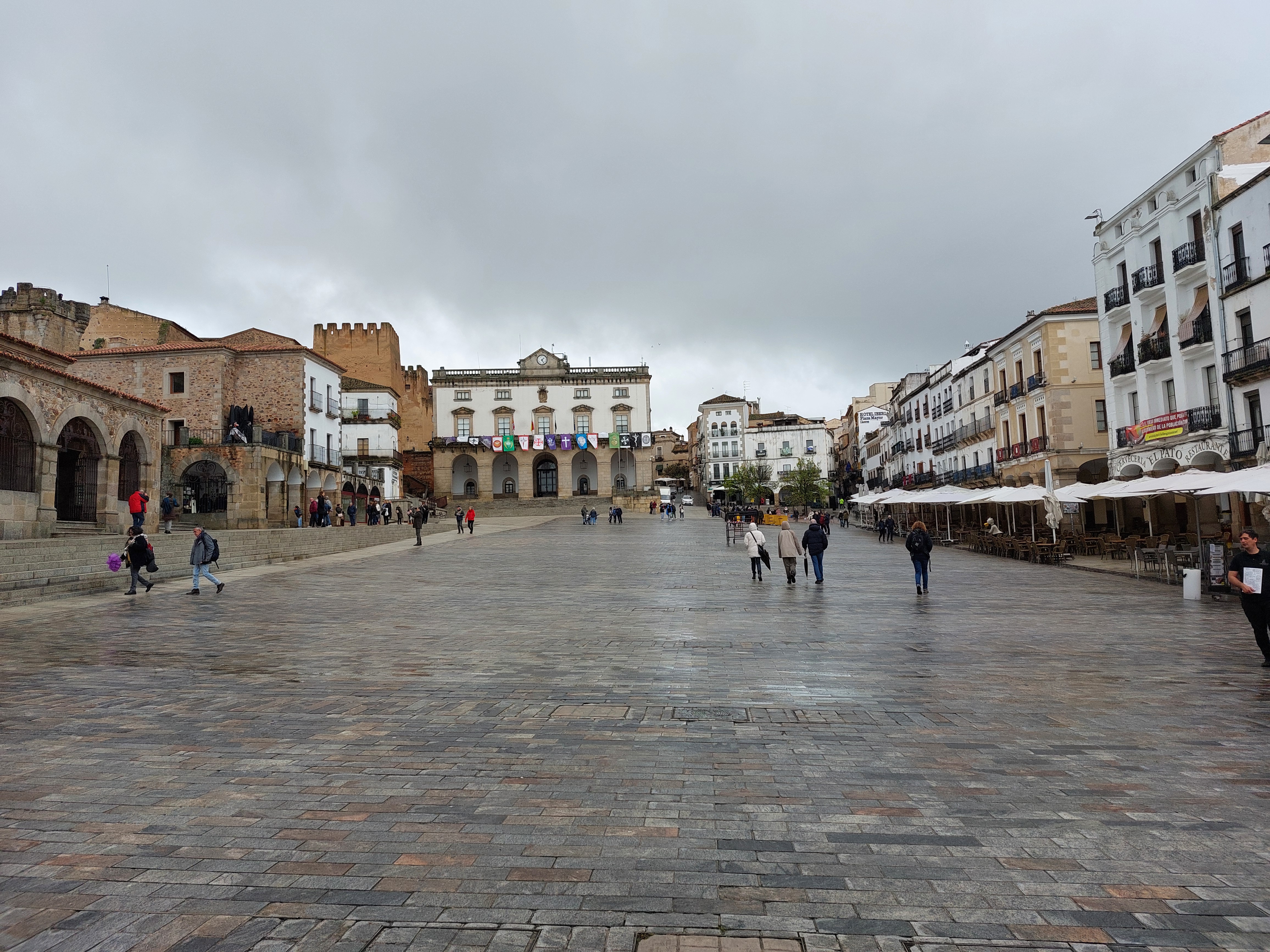 Cáceres. Plaza Mayor (foto del autor)