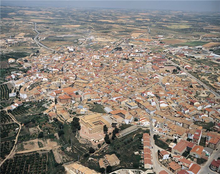 Vista aérea de Calanda