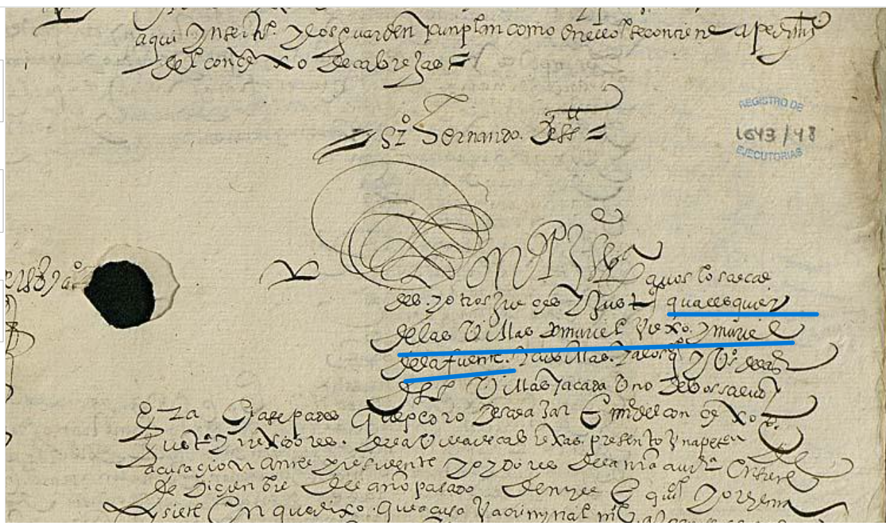 "...qualesquiera de las villas de Muriel Viexo y Muriel de la Fuente...", Real provisión dirigida a las justicias y Concejos de Muriel Viejo (Soria), Cubilla (Soria) y Muriel de la Fuente, 1589, ARCHV, PARES.