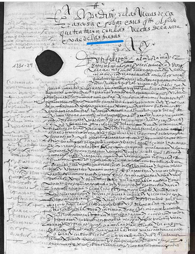 "Ex(ecutori)a a pedim(ient)o de las villas de Carrascosa e Pobar....con....Las Fuesas....y los concejos y v(e)z(in)os de Torretancho(?) e de Las Fuesas...", Ejecutoria del pleito litigado por los concejos de Carrascosa de la Sierra, Pobar, Suellacabras y consortes, con los concejos de Las Fuesas, Torretarrancho y consortes, todos ellos de Soria, 1576, ARCHV, PARES.