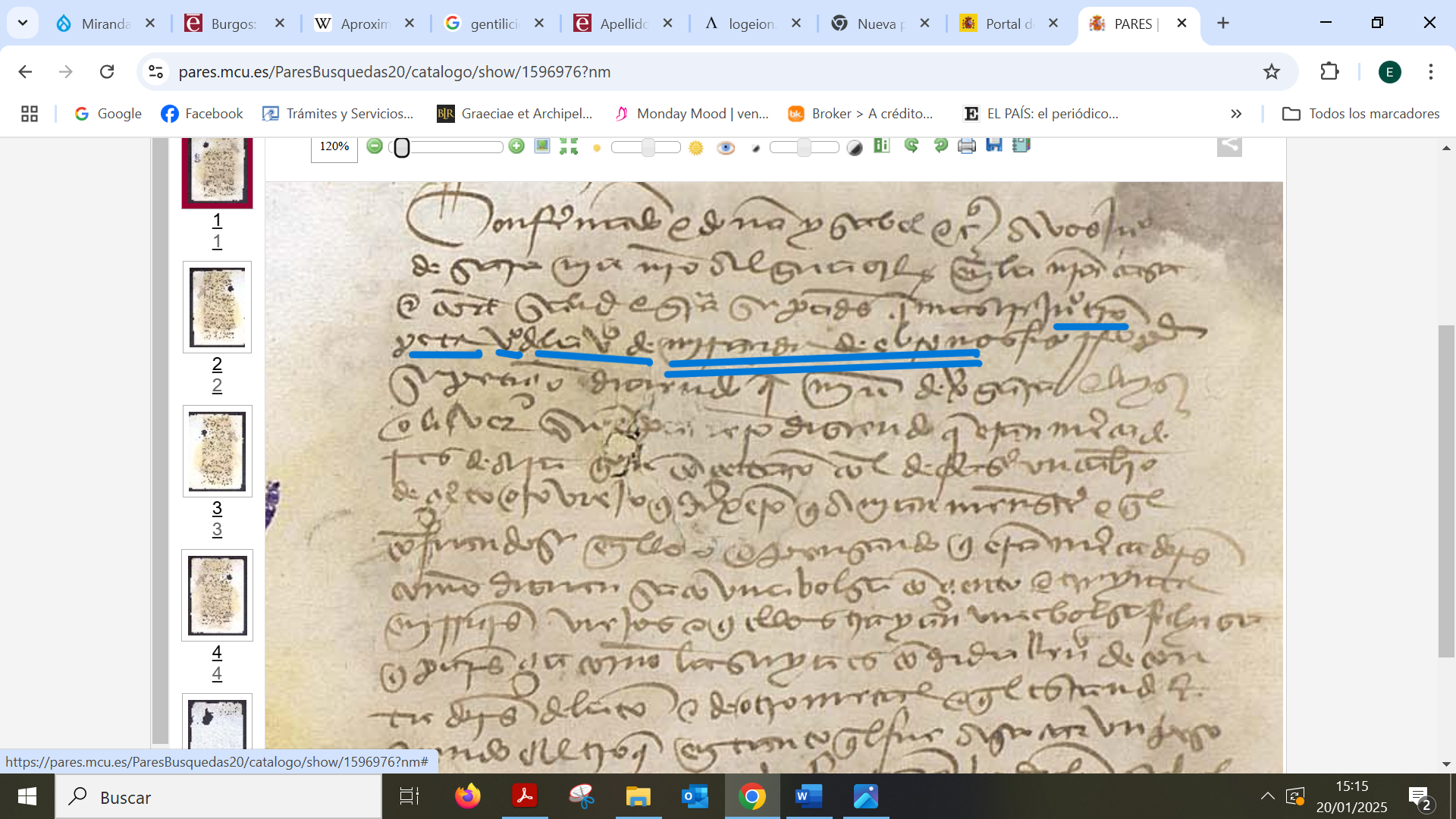 "...Ju(an) Trompeta v(ecin)o de la v(ill)a de Miranda de Ebro...", Carta a petición de Juan Trompeta, vecino de Miranda de Ebro, 1475, AGS, PARES.