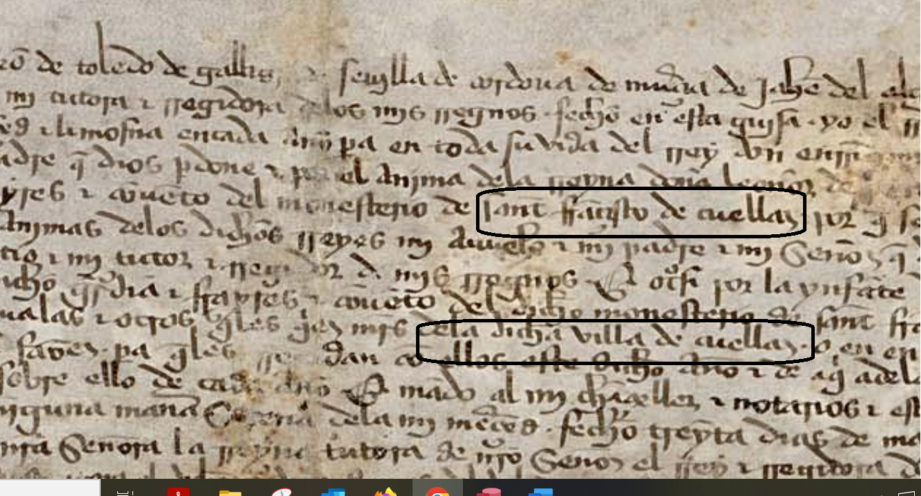  Carta de confirmación de Juan II de Castilla de un albalá de la reina Catalina, su madre, 1407, ARCHV, PARES.