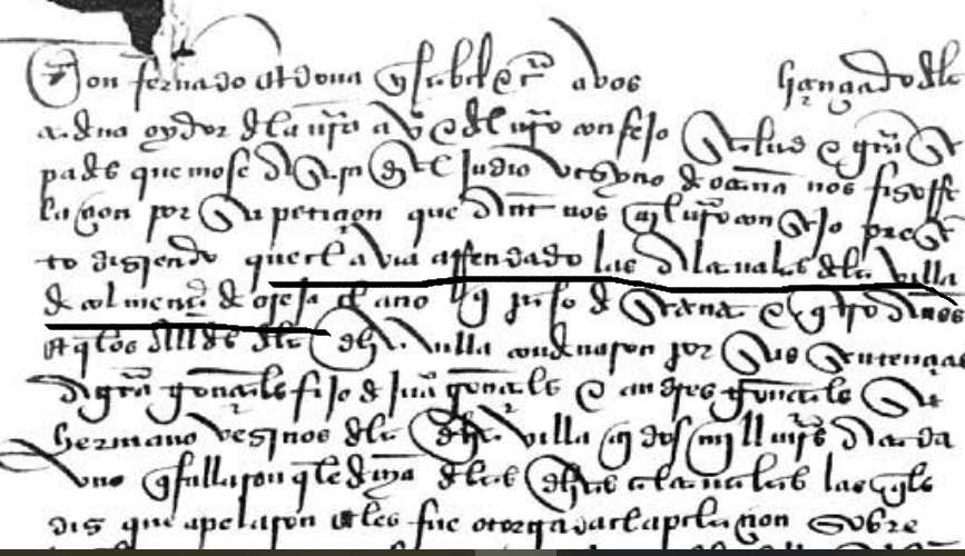 "...que el avia arrendado las alcavalas de la villa de Colmenar de Oreja...", Sobre pleito de mosén Azaradiel, judío, por las alcabalas de Colmenar de Oreja, 1480, AGS, PARES.