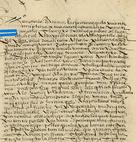 "..como nos el conzejo y buenos ombres del lugar del Cardiel jusridicion de la villa de Portillo.::", 1561, AHNOB, PARES.