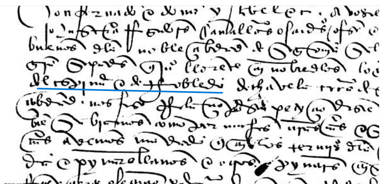 "...del Espinar e de Robledo...", Emplazamiento al concejo de Segovia para que alegue ante el Consejo acerca de una pesquisa hecha sobre las posesiones que los concejos de El Espinar y Robledo tenían antes de cierta ejecución que hizo en sus pinares García de Cotes, corregidor que fue de Segovia, 1493, AGS, PARES.