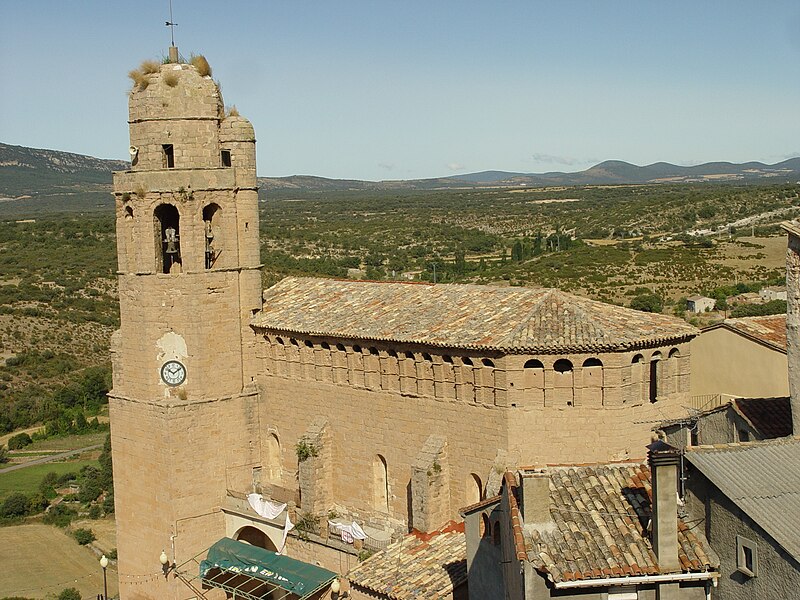 Església  gòtica de Sant Salvador d'Estopanyà.