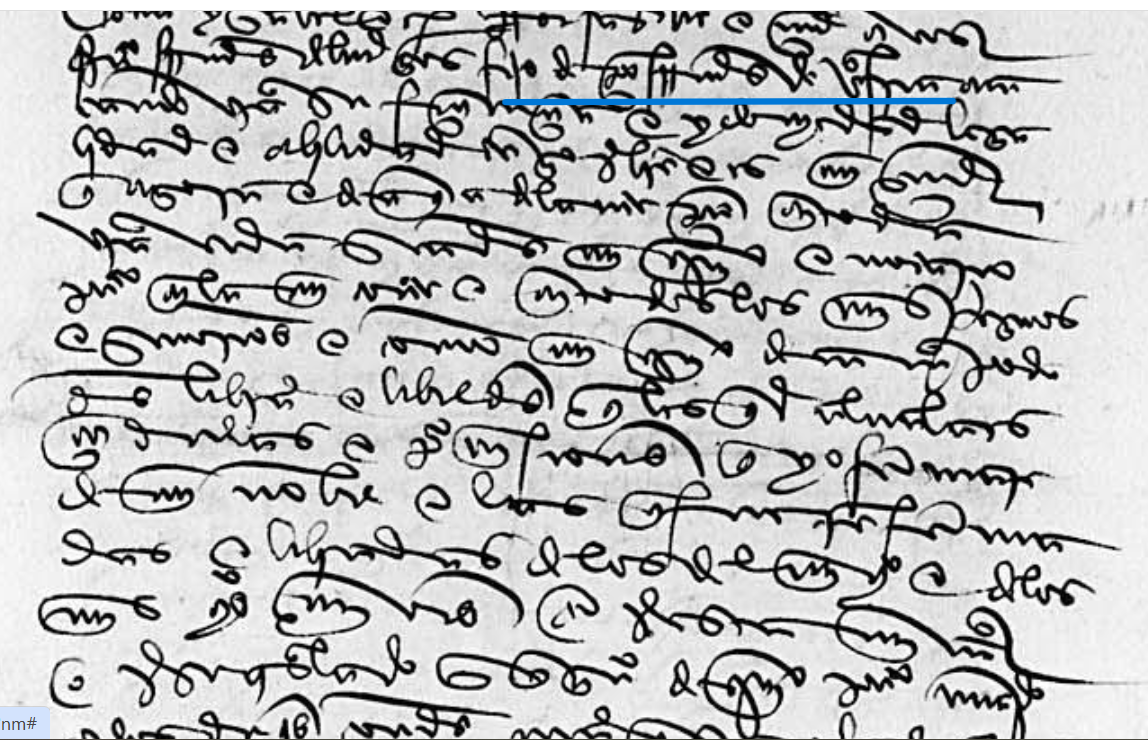 "...fijo de P(edr)o F(e)rrnandez de V(ill)a Fría...", Escribanía y notaría públicas a favor de Francisco Fernández de Burgos, 1479, AGS, PARES.