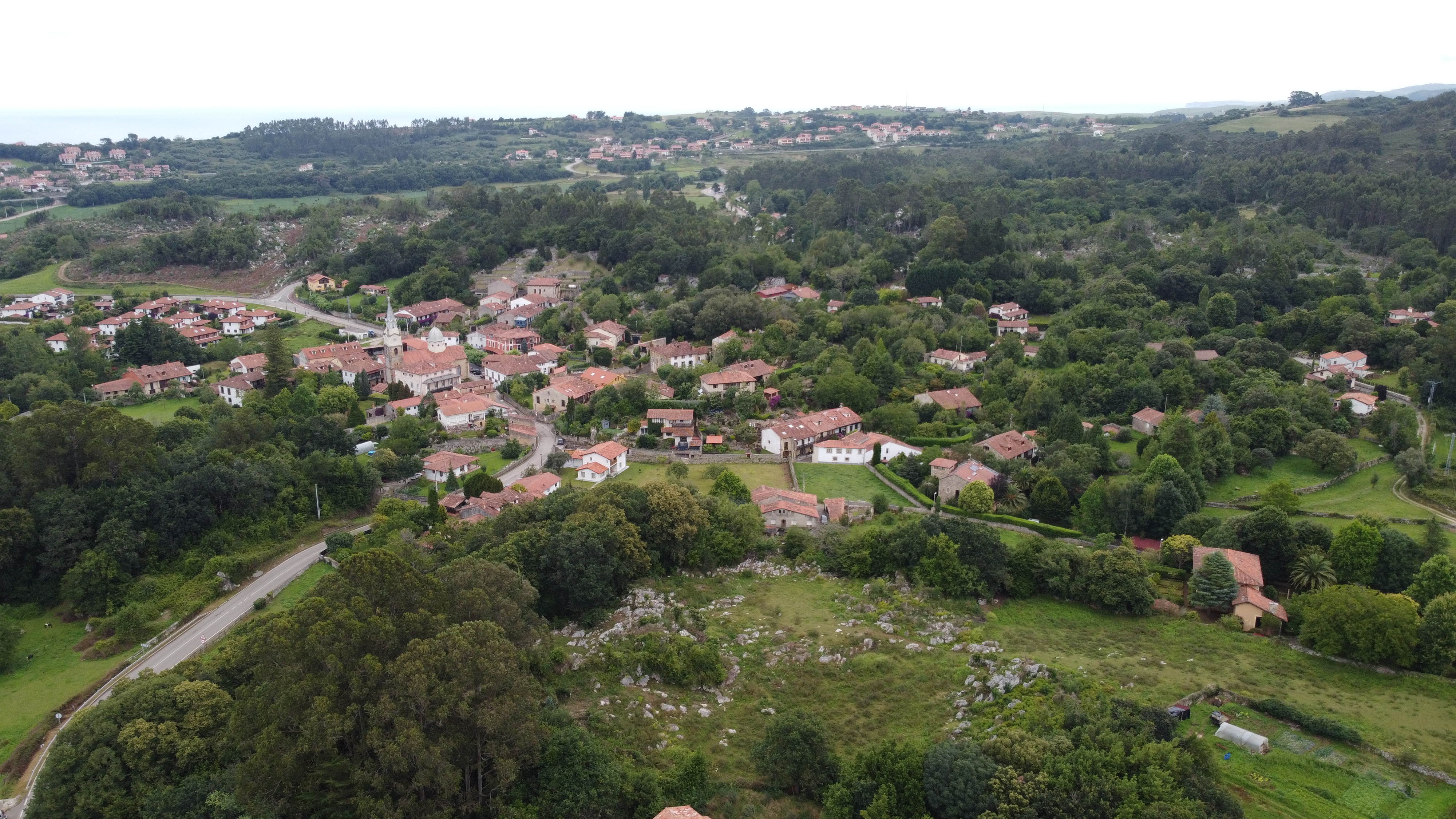 Vista aérea de Ruiloba (Fuente: De Luis Fermín TURIEL PEREDO - Trabajo propio, CC BY-SA 4.0)