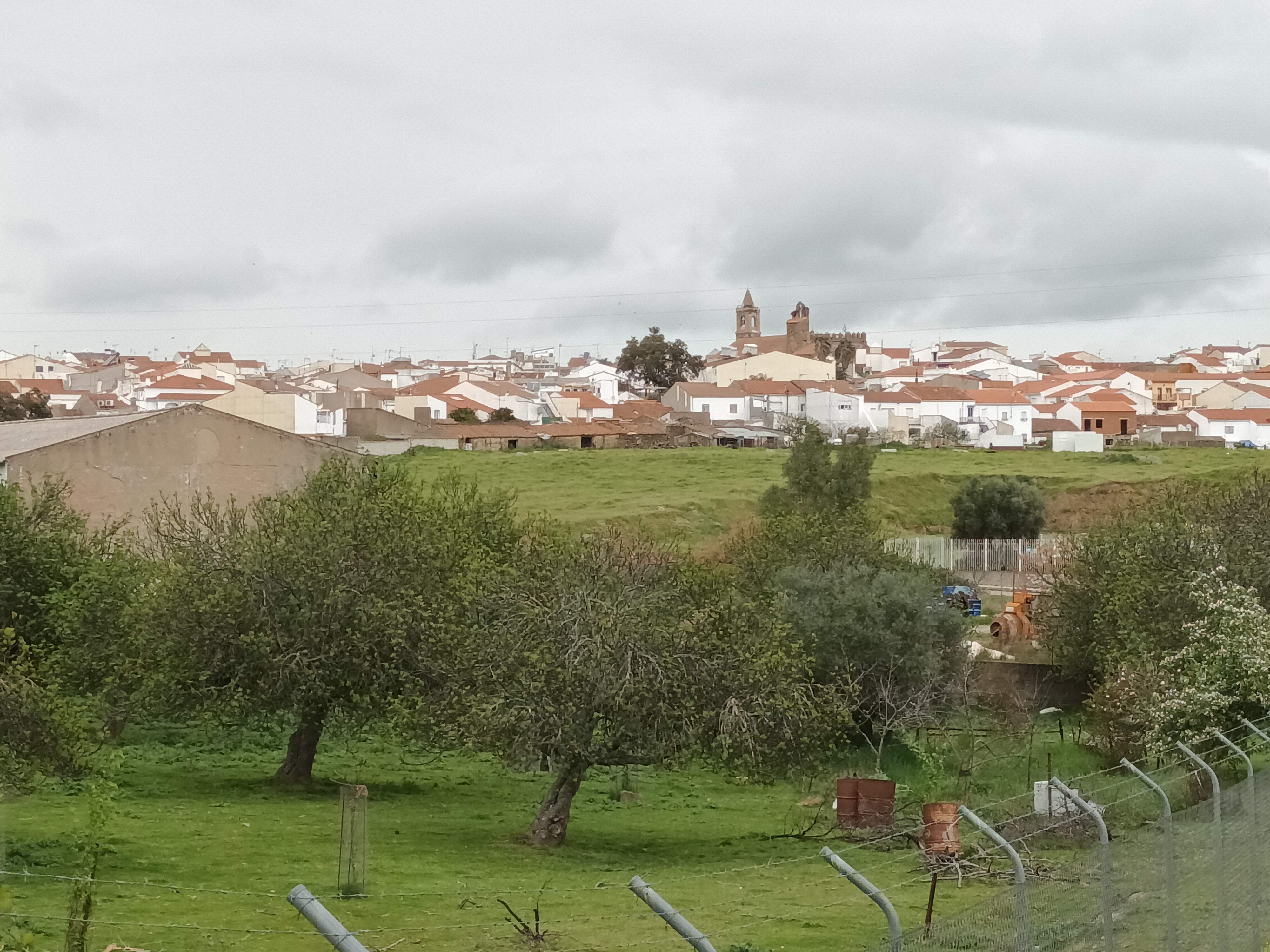 Vista panorámica de Monesterio (foto del autor)