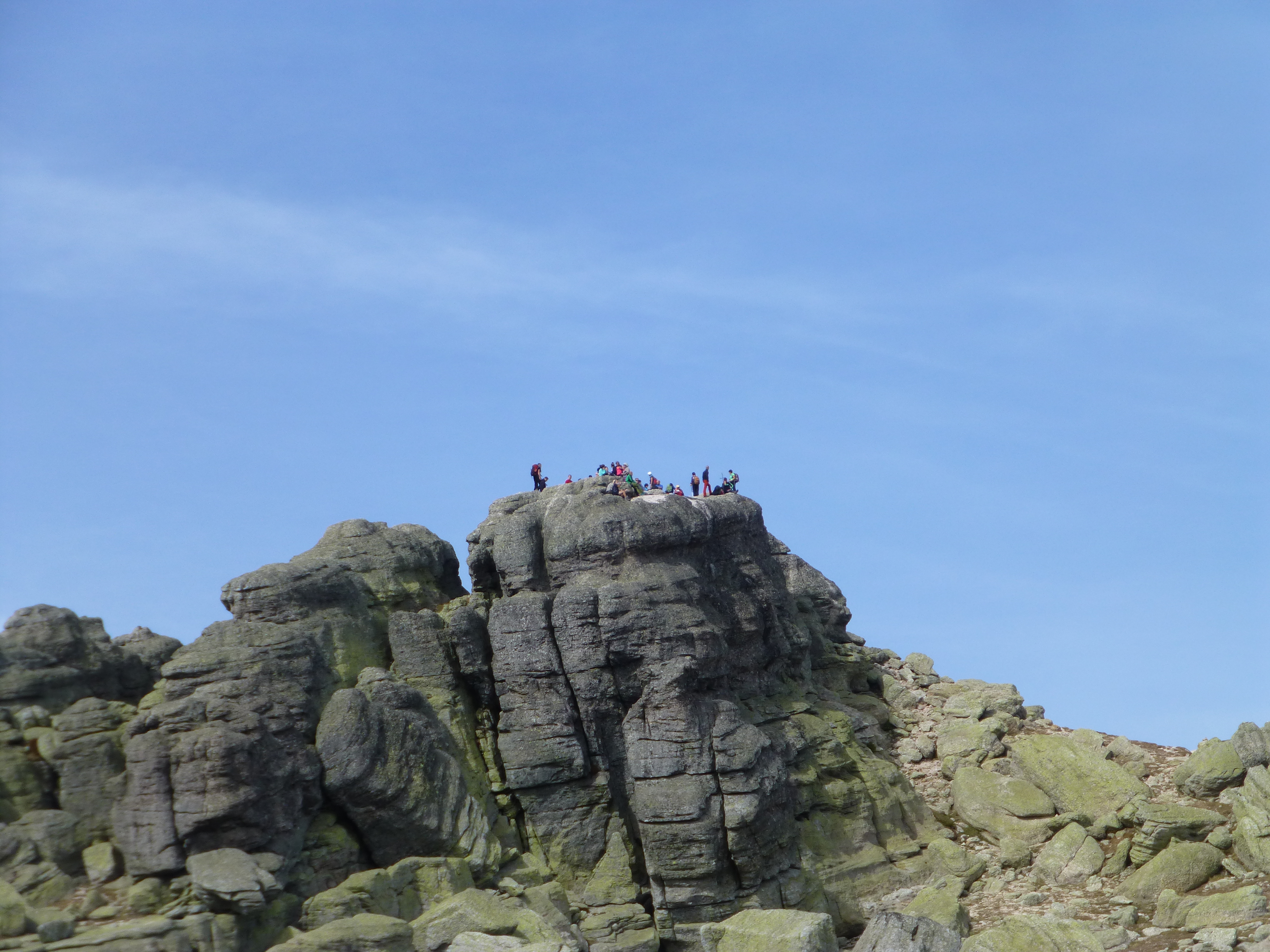 Fotografía de la "muela", que muestra los dos Picos de Urbión.