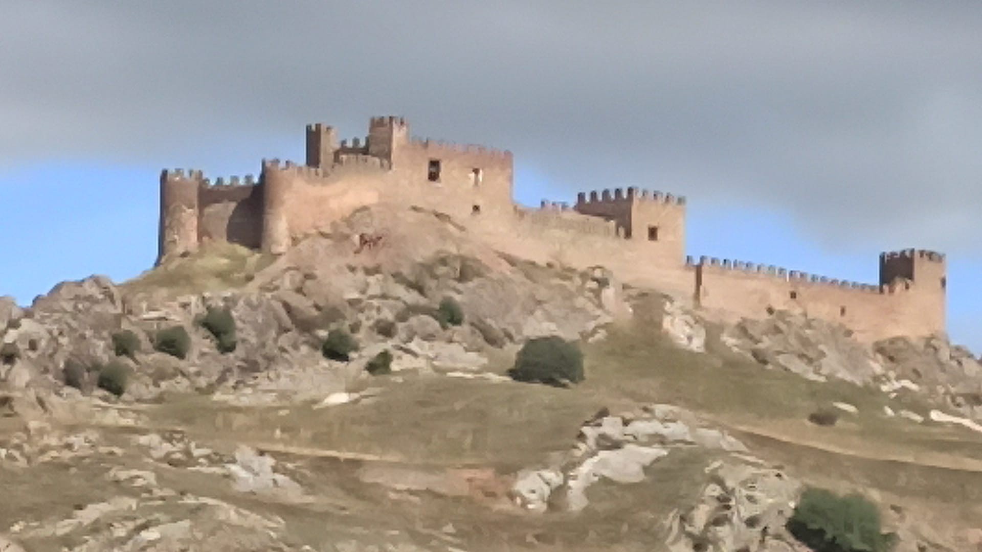 Castillo de Riba de Santiuste. Fotografía de J. A. Ranz Yubero