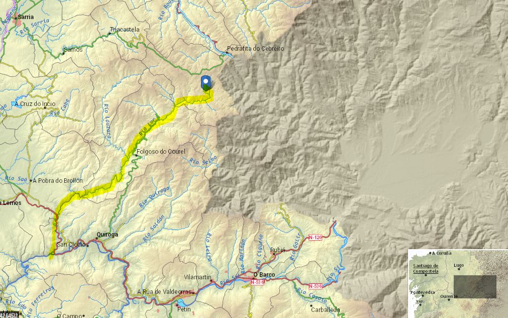 Río Lor (Información xeográfica de Galicia, Xunta de Galicia)