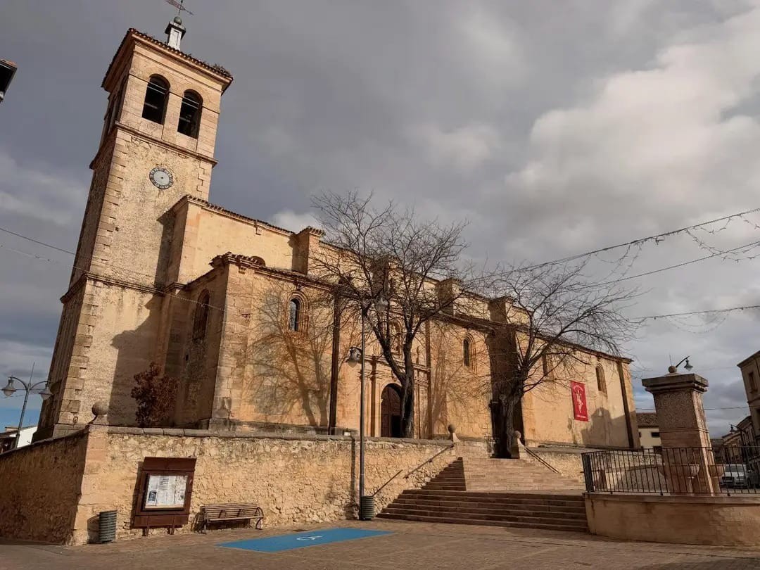 Cantalejo. Iglesia de S. Andrés. Fotografía de J. J. García Sánchez (diciembre 2025).