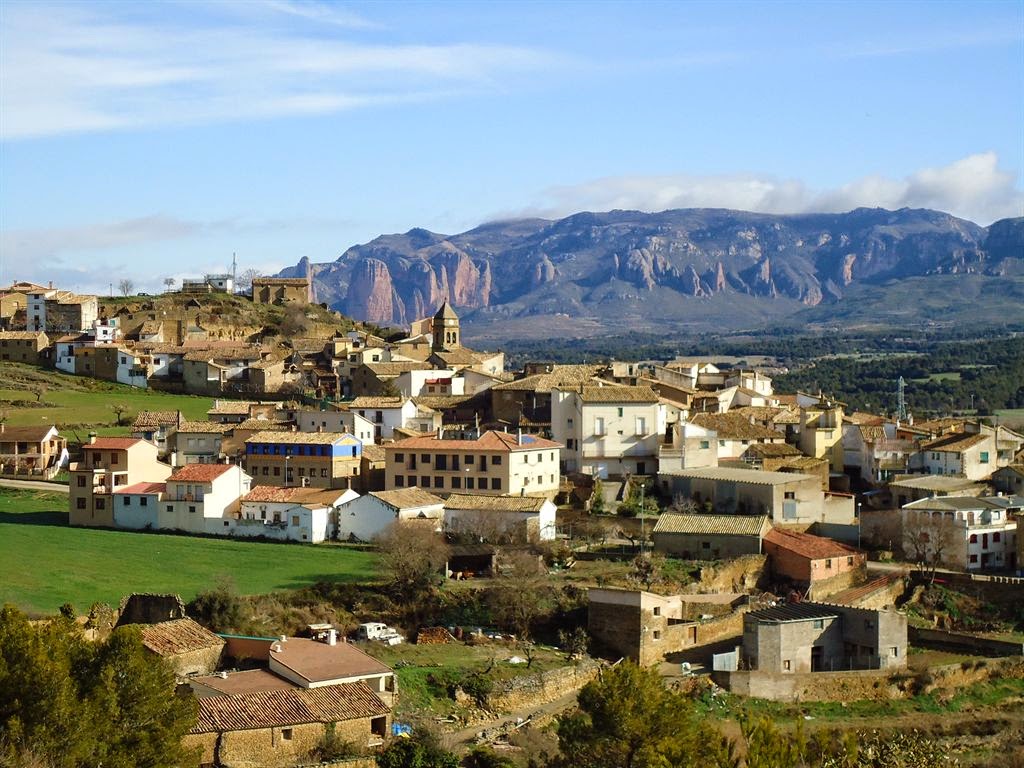 Vista panorámica de Santa Eulalia de Gállego