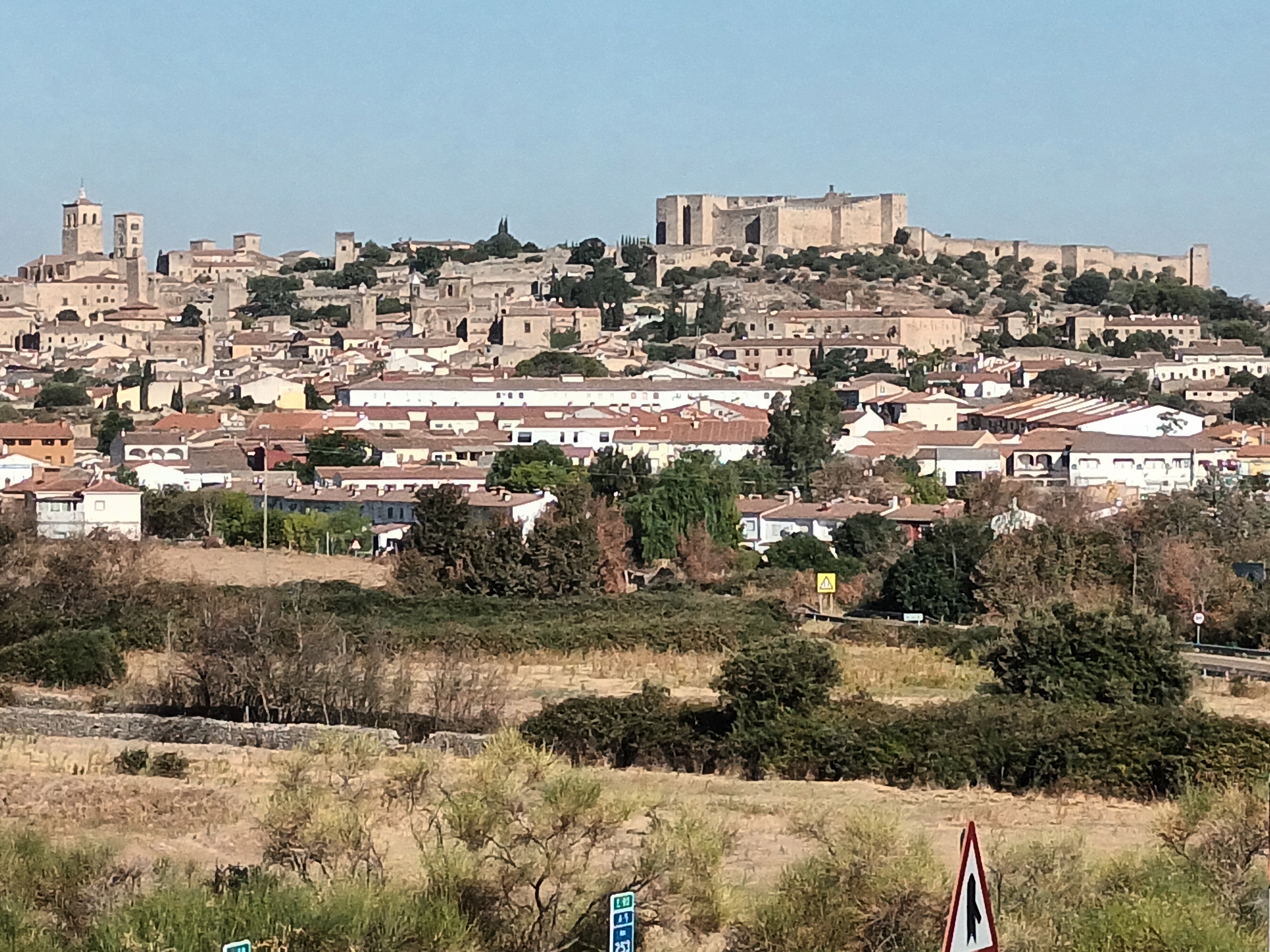 Vista panorámica de Trujillo (foto del autor)