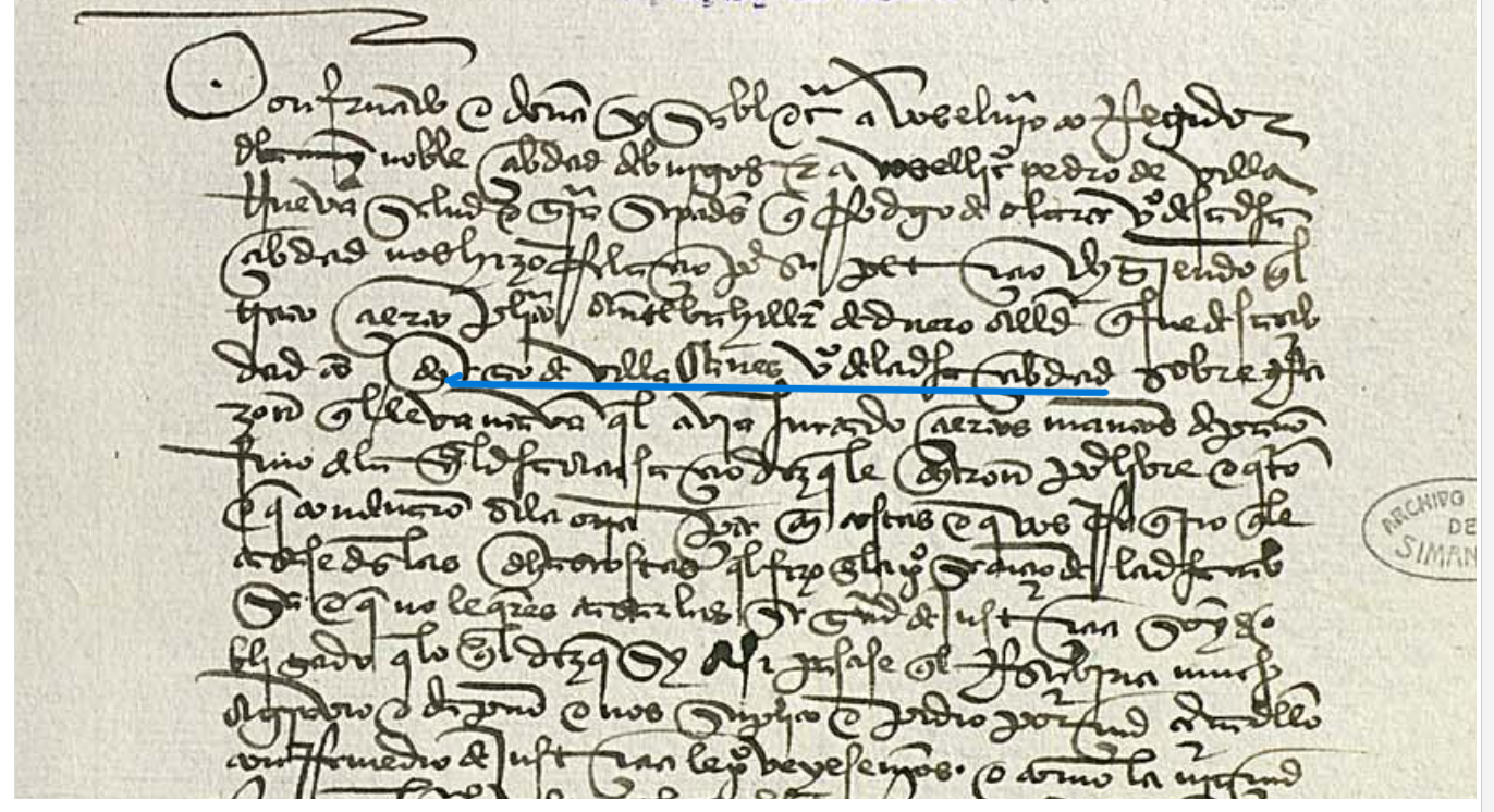 "...Diego de Villacanes v(ecin)o de la d(ic)ha cibdad...", Tasación de las costas del pleito tratado entre Rodrigo de Olarte y Diego de Villacanes, vecinos de Burgos, 1500, AGS, PARES.