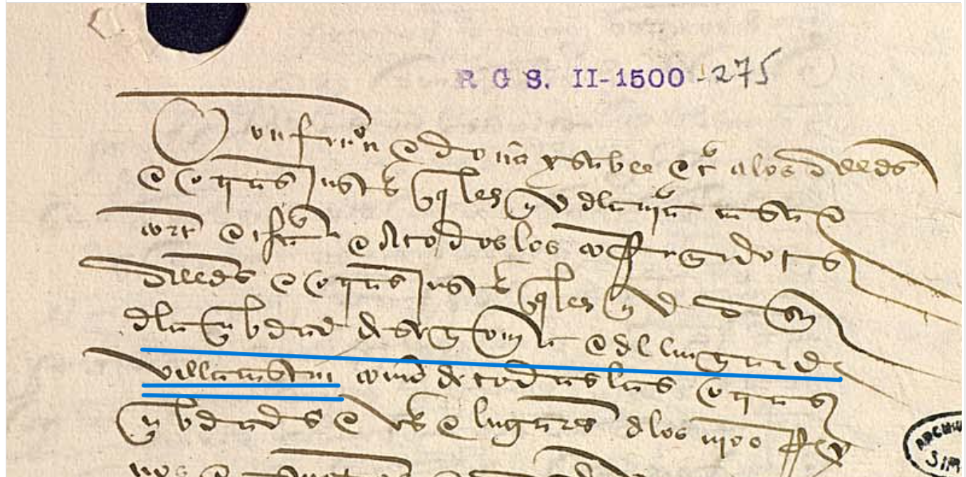 "...de la cibdad de Segovia e del lugar de Villacastin...", A las justicias de Segovia y Villacastín para que cumplan las cartas que van incorporadas, fechadas a 25 de octubre y el 20 de diciembre de 1499, por las cuales se ordena que Diego Velázquez pague al Hospital del Rey de Burgos lo que debe, 1500, AGS, PARES.