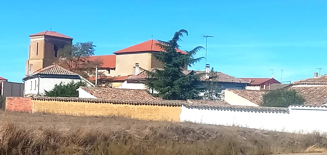 Villarmentero de Campos, en el Camino de Santiago. Foto del autor, septiembre de 2024.