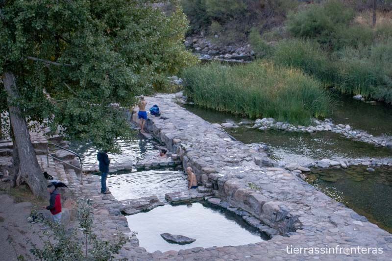 Detalle de los baños.