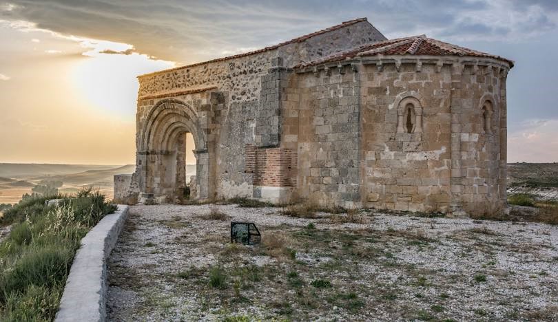 Ermita de San Miguel (Sacramenia). Fuente: Wikipedia.