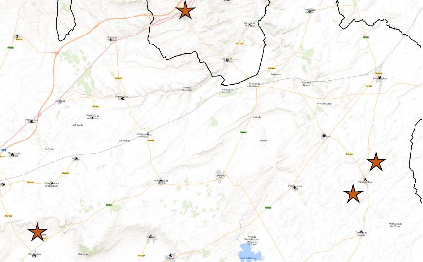 Topónimos Doña Sol en el NE salmantino